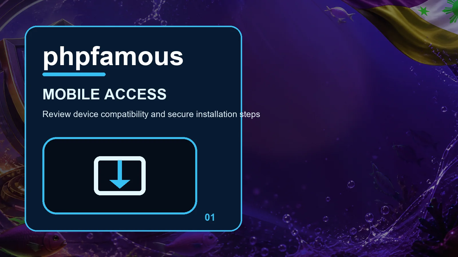 phpfamous download full-width visual guide 1