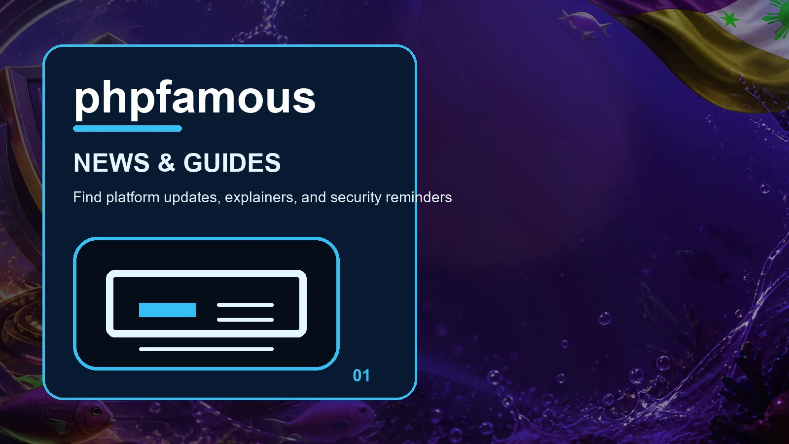 phpfamous news full-width visual guide 1